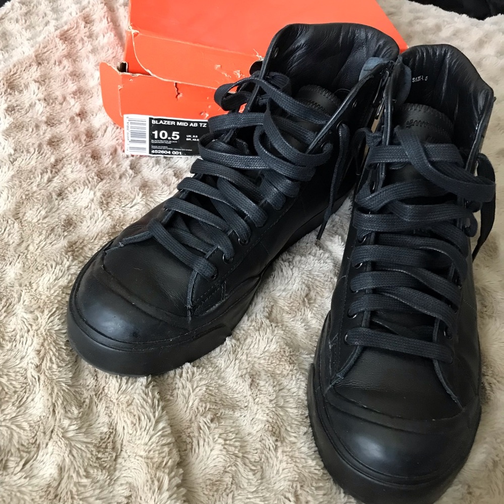 Nike Blazer mid ab tz Black 10.5 (452604-001)